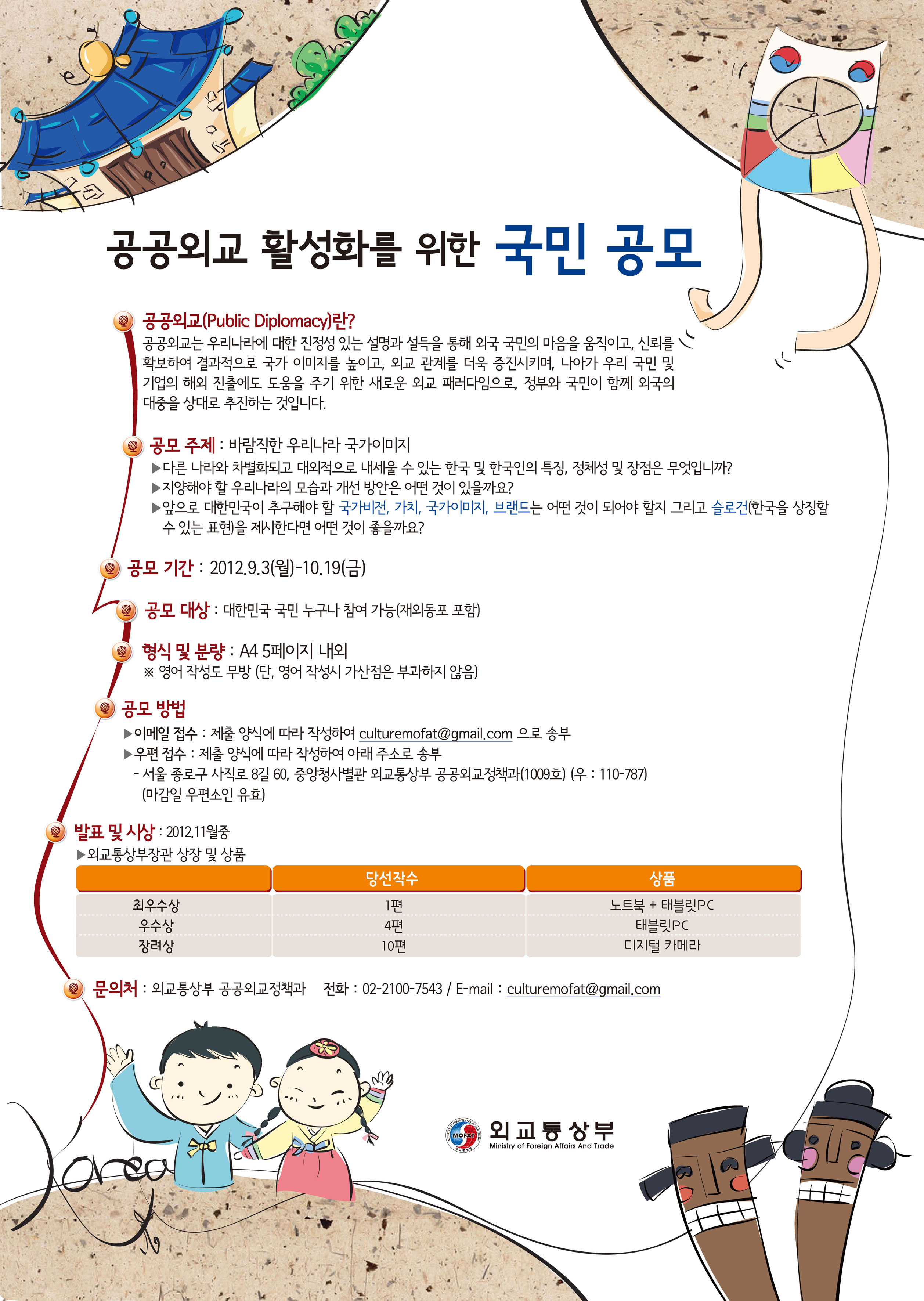 공공외교 활성화를 위한 국민공모